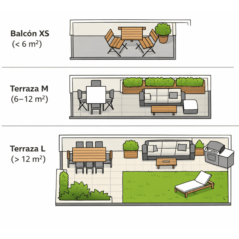 Tendencias terrazas 2026